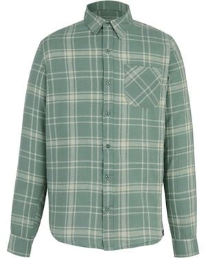 Regatta Loran Checked Long-Sleeved Shirt (Glacier) - Green