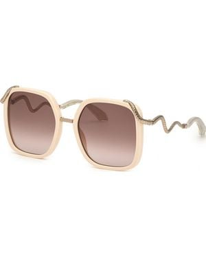 Roberto Cavalli Src003M5509X7 Src003M 55 09X7 Sunglasses - Pink