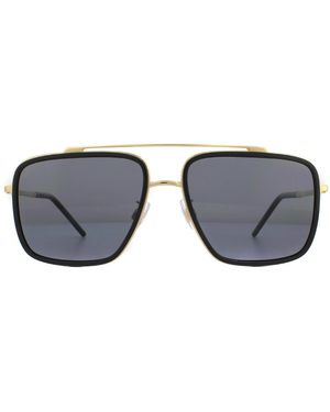 Dolce & Gabbana Sunglasses Dg2220 02/81 And Gradient Polarized Metal - Grey