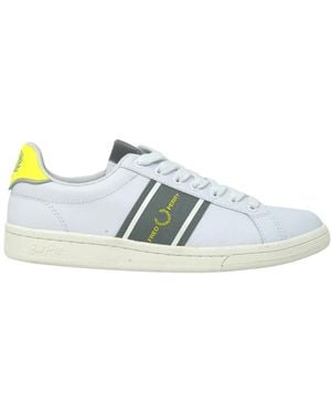 Fred Perry Ladies Leather Trainers - Blue