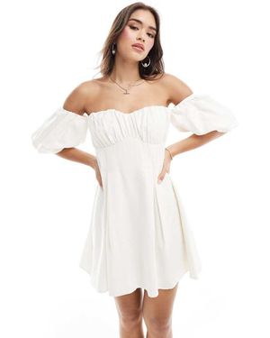 Nobody's Child Edith Mini Dress - White