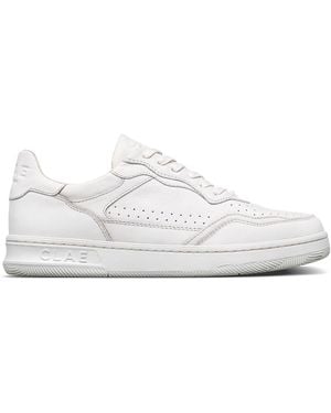CLAE Adults Low Top Trainers - White
