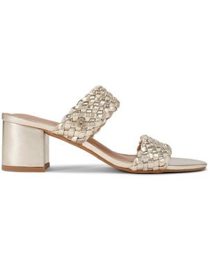 Carvela Kurt Geiger Twisted Mules - Metallic