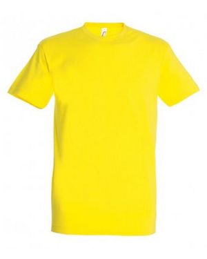 Sol's Imperial Heavyweight Short Sleeve T-Shirt (Lemon) - Yellow