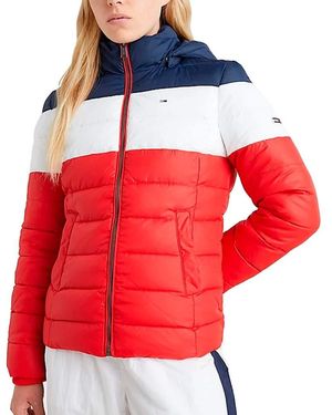Tommy Hilfiger Tjw Colourblock Jacket - Red