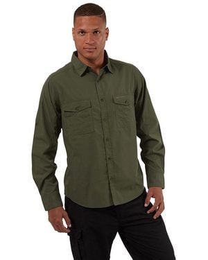 Craghoppers Kiwi Long Sleeve Nosi Defence Shirt - Green