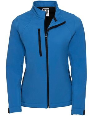 Russell Ladies Soft Shell Jacket (Azure) - Blue