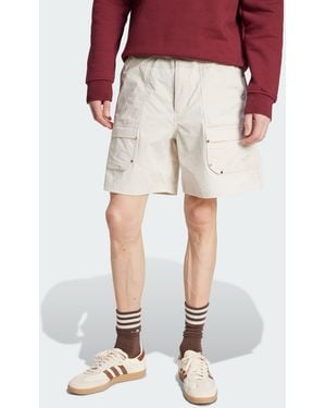 adidas Premium Essentials Utility Cargo Shorts - Natural