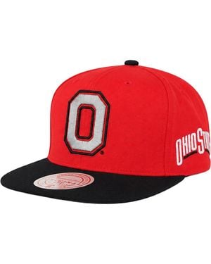 Mitchell & Ness Ncaa Ohio State Buckeyes Team Cap - Red
