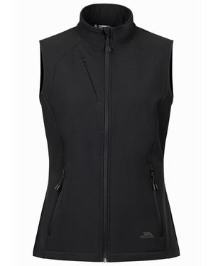 Trespass Ladies Mahall Softshell Gilet - Black