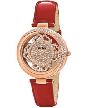Folli Follie Ladies Watch Quartz Stainless Steel - Pink