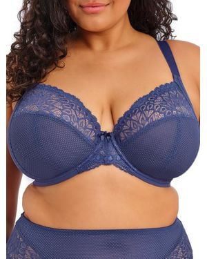 Elomi Tiernie Plunge Bra - Blue