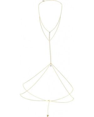 Guess Jubn05201Jwygt-U Ladies Body Chain - White