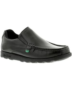 Kickers Fragma Instapschoenen - Zwart