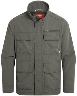Craghoppers Adventure V Nosilife Jacket (Dark Sage) - Grey