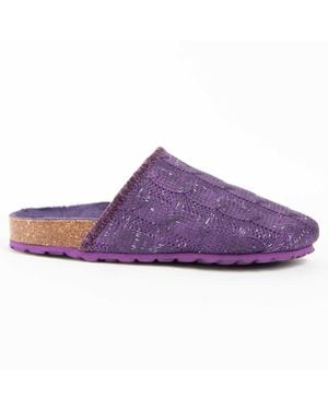 Montevita Clog Willz2 Wool - Purple