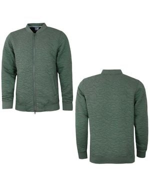 PUMA Camo Bomber Jacket Full Zip Winter Laurel Wreath 576145 02 A50B - Green