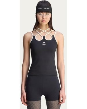 adidas Originals By Avavav Strap Tank Top - Blue