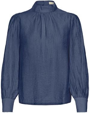 Inwear Blouse Met Lange Mouwen Trishiw Blouse Met Lange Mouwen Blue - Blauw