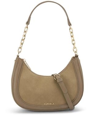 Carvela Kurt Geiger Minori Scoop Shoulder Bag - Grey