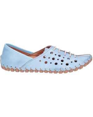 Riva Zeta Leather Shoes - Blue