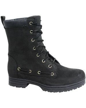 Sebago Dorset Lace Up Leather Winter Waterproof Boots B512100 B35C - Black