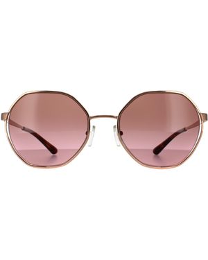 Michael Kors Mk1072 Porto Round Sunglasses - Pink