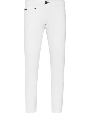 Philipp Plein Skinny Pasvorm - Wit