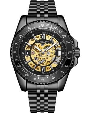 Anthony James Hand Assembled Limited Edition Tachymeter Sports Automatic Stainless Steel - Metallic