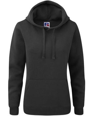 Russell Premium Authentic Hoodie (3-Layer Fabric) - Black