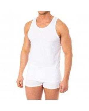 Abanderado Wide-Strap, Round-Neck T-Shirt For A0Dgn. Comfort And Perfect Fit - White