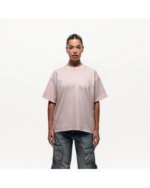 Good For Nothing Oversized T-Shirt - Pink