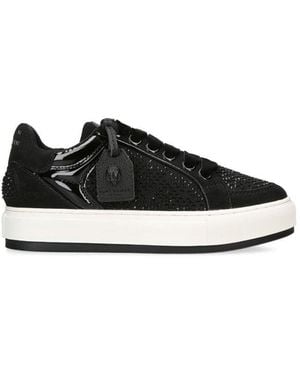 Kurt Geiger Leather Southbank Trainers - Black