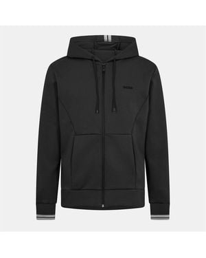 BOSS Zip Hoodie, Advanced Stretch - Black