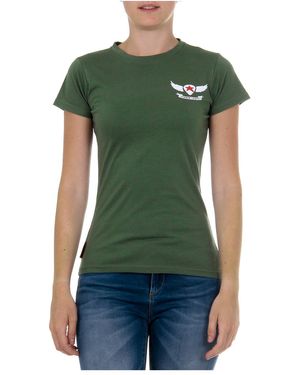 Andrew Charles by Andy Hilfiger T-Shirt Short Sleeves Round Neck Tarana - Green
