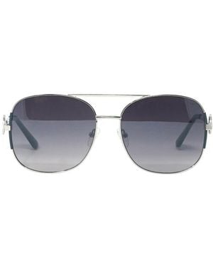Guess Gf6127 10C Sunglasses Metal - Blue