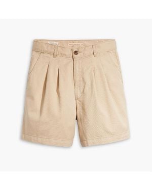 Levi's Levi's Pleated Trouser Short Deep Lic - Natural