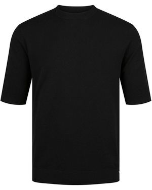 Luke 1977 Farrington Knitted T-Shirt - Black