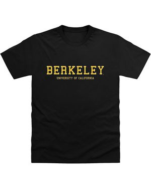 Park Fields Berkeley University Of California T-Shirt Cotton - Black
