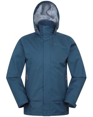 Mountain Warehouse Shale Waterproof Jacket (Dark) - Blue