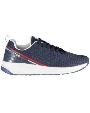 Carrera Sneaker Met Contrasterende Details En Logo - Blauw
