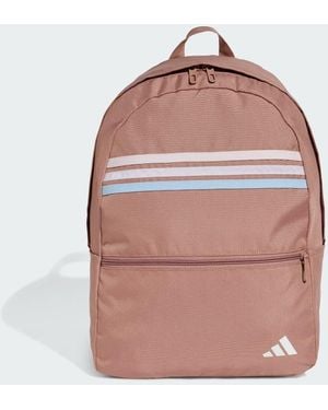 adidas Classic Back-To-School Stripes Backpack - Pink
