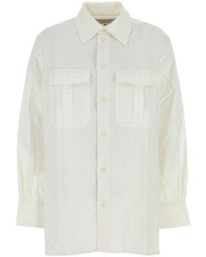 Marine Serre Cotton Shirt - White