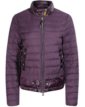 Parajumpers Seika Down Bomber Jacket Polyamide - Purple