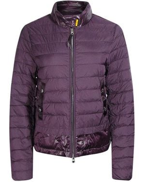 Parajumpers Seika Down Bomber Jacket Polyamide - Purple