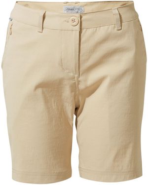 Craghoppers Ladies Kiwi Pro Iii Shorts (Desert) - Natural