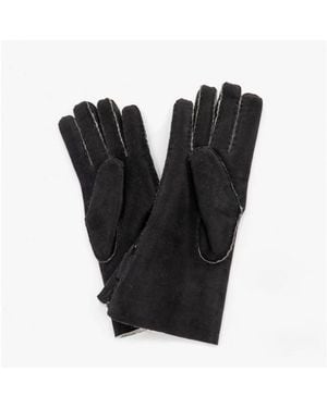 Shepherd Melina Sheepskin Gloves - Black