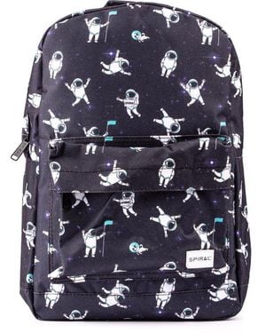 Spiral Spaceman Backpack - Blue