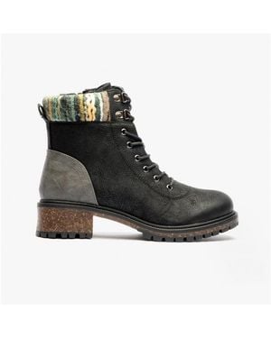 Lotus Hickory Boots - Black