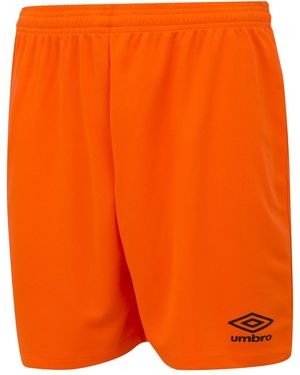 Umbro Club Ii Shorts (Shocking) - Orange